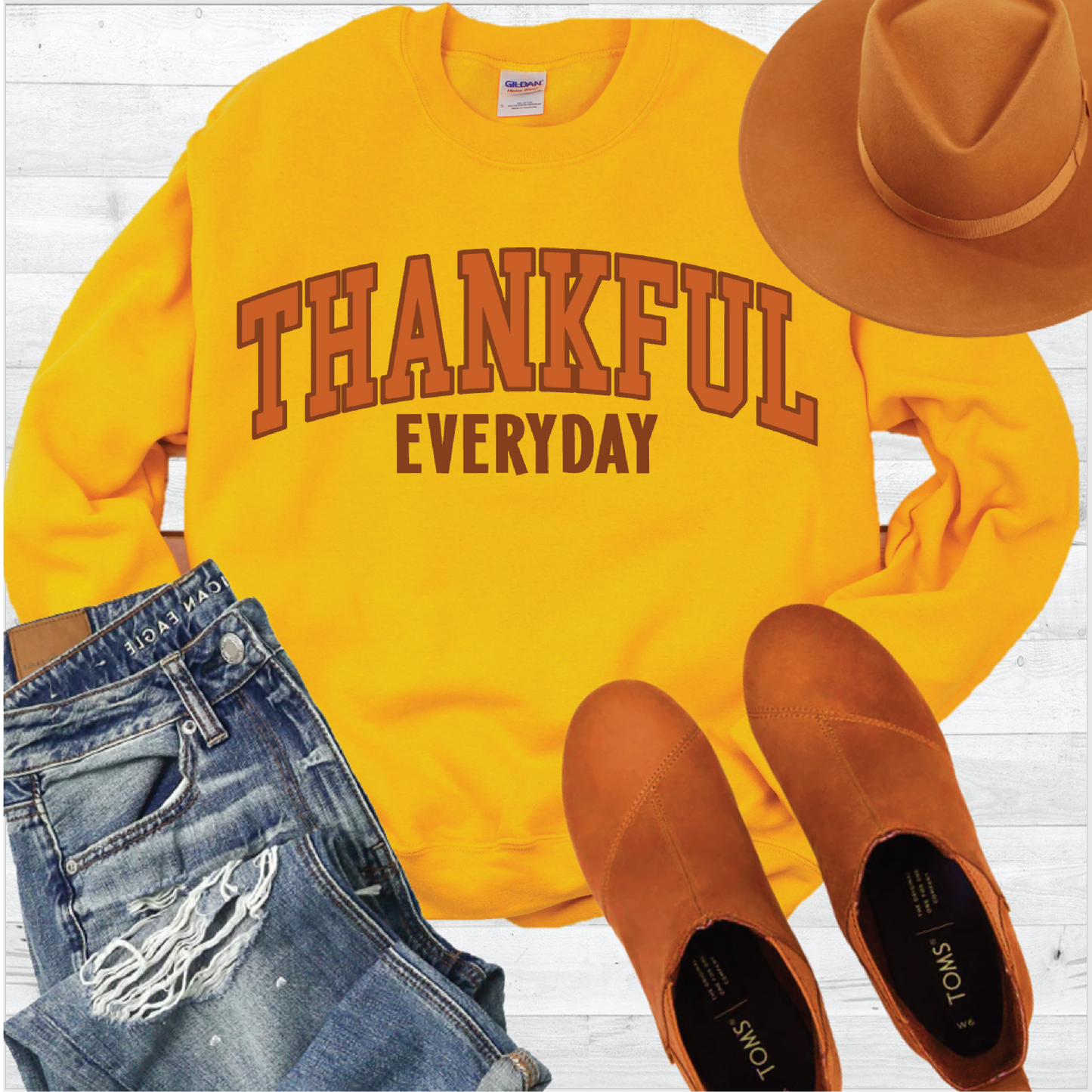 Thankful Everyday Short Sleeve Tee